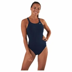 Nike Swim Fast Back One Piece Blue* Simning|Badkläder