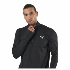 Puma Favorite 1/4 Zip Black* Löpning|Tröjor