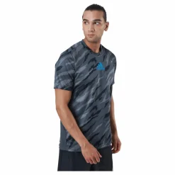 adidas Feelstrcamo Tee Grey Six/blue Rush* T-Shirts|Träning