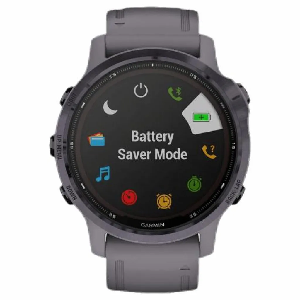 Garmin Fenix 6 S Pro Solar Blue/Grey* Cykling|Simning