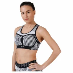Nike Fe/nom Flyknit Bra Black/Grey* Sport-Bh:Ar|Träning
