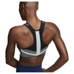 Nike Fe/nom Flyknit Bra White/Black* Sport-Bh:Ar|Träning
