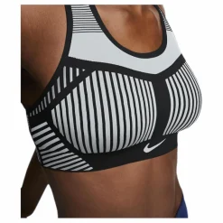 Nike Fe/nom Flyknit Bra White/Black* Sport-Bh:Ar|Träning