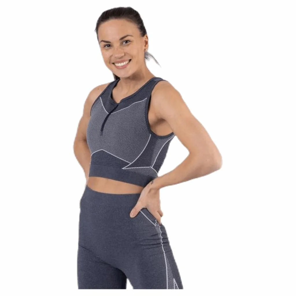 Only Play Fifi Life Circular Sports Bra Blue* Sport-Bh:Ar|Träning