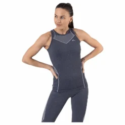 Only Play Fifi Life Slim Circular Sl Tank Blue* Linnen|Träning