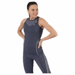 Only Play Fifi Life Slim Circular Sl Tank Blue* Linnen|Träning