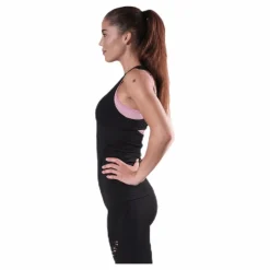BLACC Fitness Seamless Mesh Tank Black* Träning|Linnen