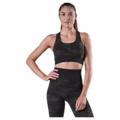 BLACC Fitness Seamless Racerback Bra Patterned/Black* Träning|Sport-Bh:Ar