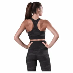 BLACC Fitness Seamless Racerback Bra Patterned/Black* Träning|Sport-Bh:Ar