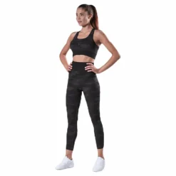 BLACC Fitness Seamless Racerback Bra Patterned/Black* Träning|Sport-Bh:Ar