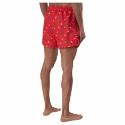 Happy Socks Flamingo Swimshorts Red* Simning|Badkläder