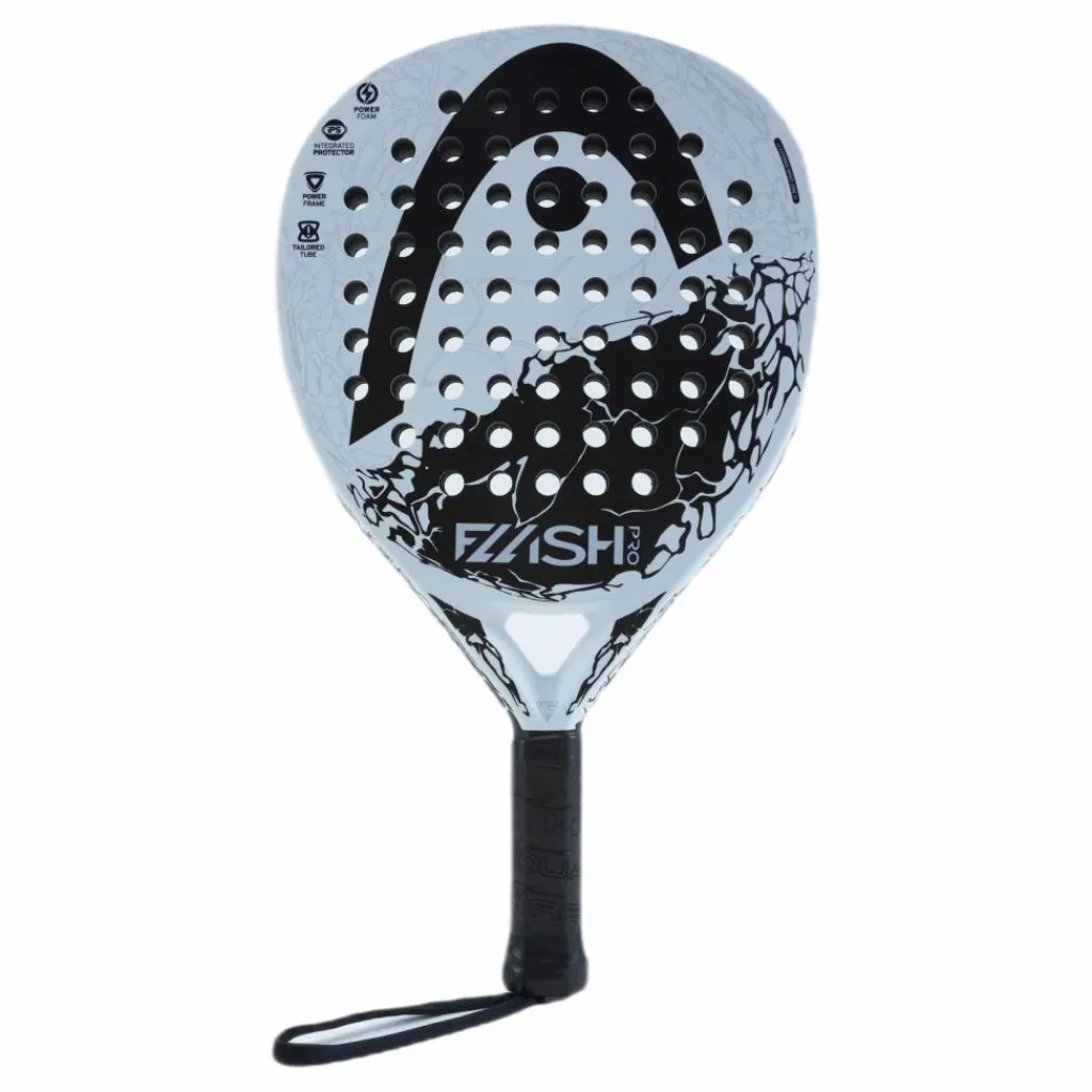 Head Flash Pro 2.0 White/Black* Racket Och Bollar|Racketsporter
