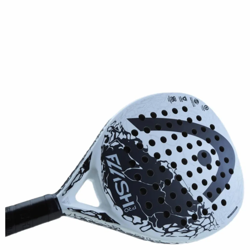 Head Flash Pro 2.0 White/Black* Racket Och Bollar|Racketsporter