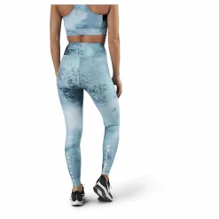 Röhnisch Flattering Keira Printed Tights Green* Träning|Tights