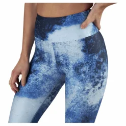 Röhnisch Flattering Keira Printed Tights Blue* Tights|Träning