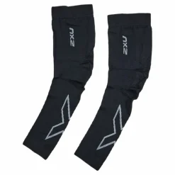 2XU Flex Run Compression Arm Slee Black/grey* Löpning|Hjälmar Och Skydd