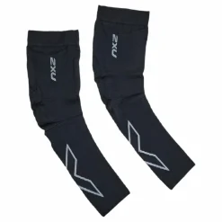 2XU Flex Run Compression Arm Slee Black/grey* Löpning|Hjälmar Och Skydd