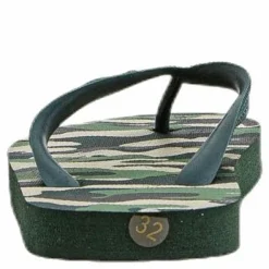 Tuxer Flipflops Green*Barn Simning|Sandaler Och Tofflor