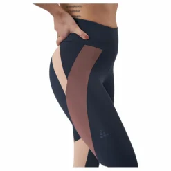 Craft Flow Blocked Tights Blue/Purple* Tights|Träning