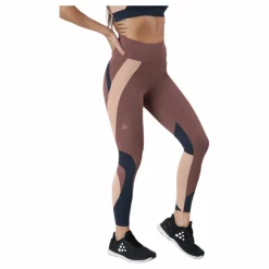 Craft Flow Blocked Tights Purple* Tights|Träning