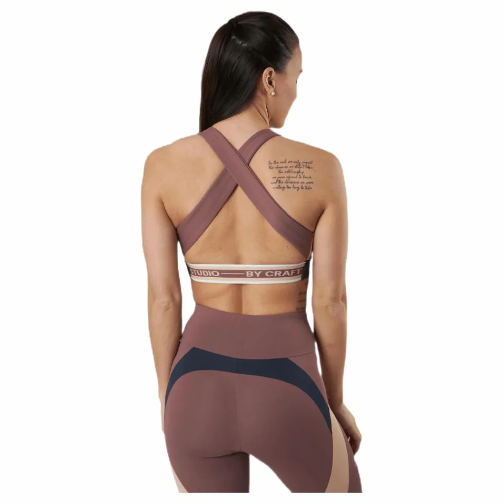 Craft Flow Bocked Sport Top Blue/Purple* Sport-Bh:Ar|Löpning