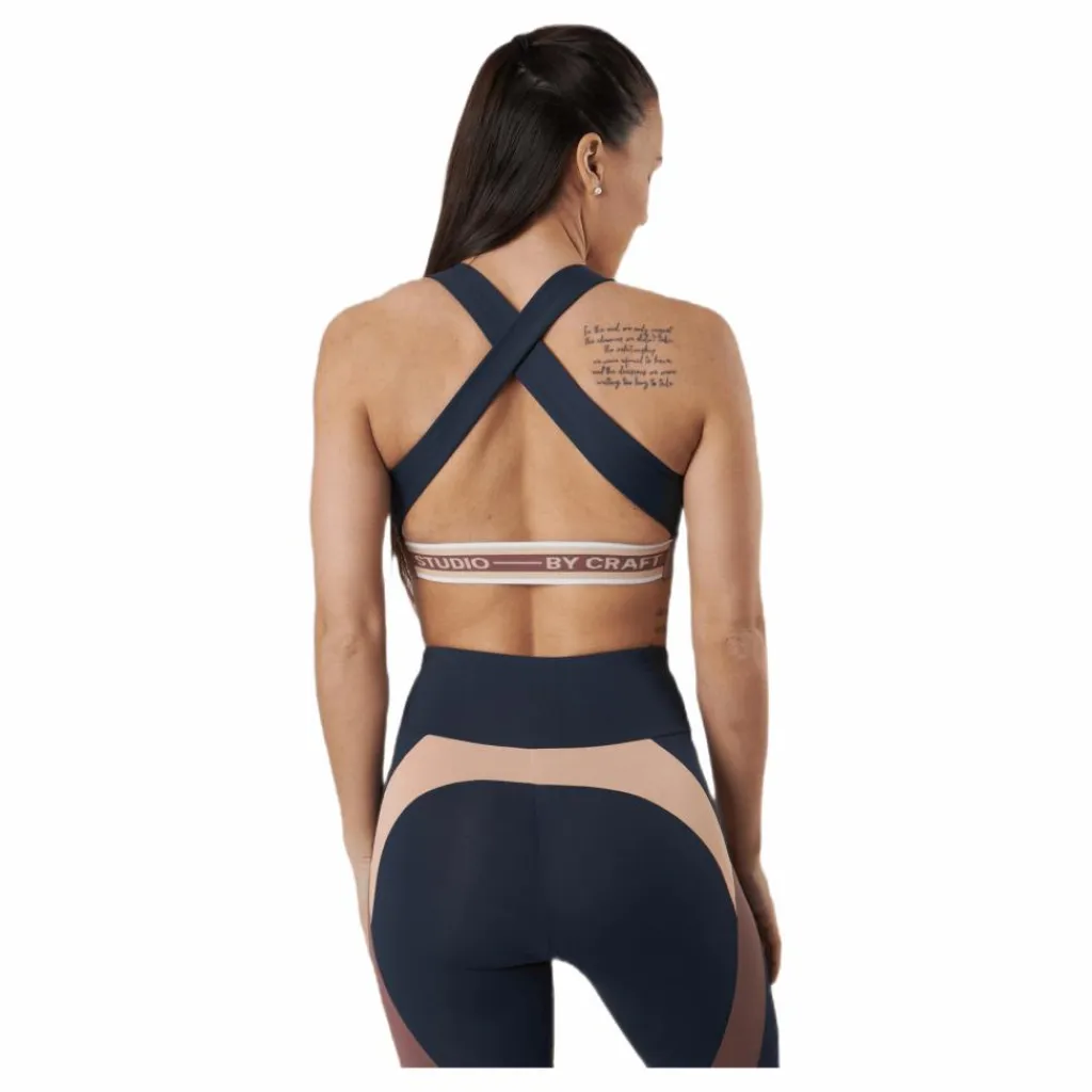 Craft Flow Bocked Sport Top Brown* Sport-Bh:Ar|Löpning