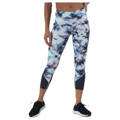 Under Armour Fly Fast Printed Crop Blue* Tights|Löpning