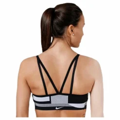 Nike Flyknit Indy Bra White/Black* Sport-Bh:Ar|Träning