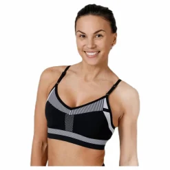 Nike Flyknit Indy Bra White/Black* Sport-Bh:Ar|Träning