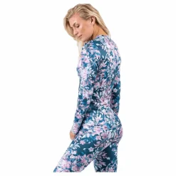 Endurance Forget-Me-Not Printed L/S Tee Patterned* Löpning|Underställ