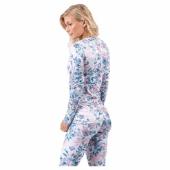 Endurance Forget-Me-Not Printed L/S Tee Patterned* Löpning|Underställ