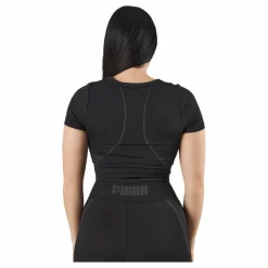 Puma Formknit Seamless Baby Tee Black-strong Gray* Linnen|Träning