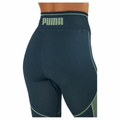 Puma Formknit Seamless Tight Dark Night-fizzy Lime* Tights|Träning