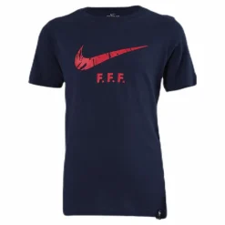 Nike France Tee TR Ground Junior Blue*Barn Fotboll|T-Shirts