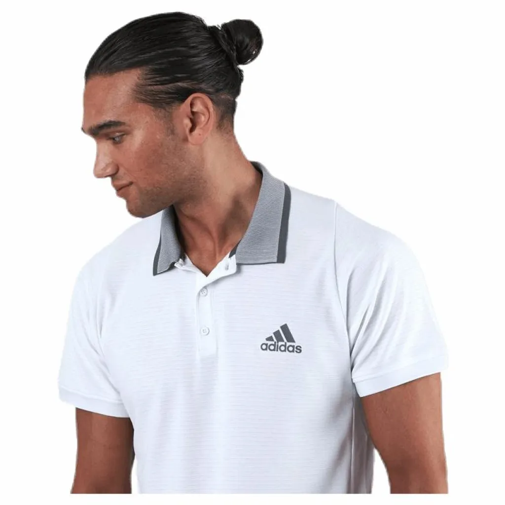 adidas Tennis Freelift Polo Aeroready White/Grey* Racketsporter