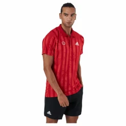 adidas Tennis Freelift Polo Engineered Aeror 000/scarlet* T-Shirts|Racketsporter