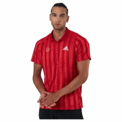 adidas Tennis Freelift Polo Engineered Aeror 000/scarlet* T-Shirts|Racketsporter