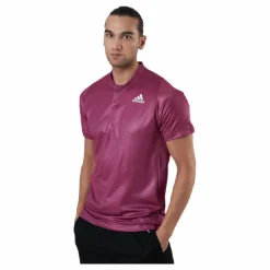 adidas Tennis Freelift Polo Shirt Primeblue Purple* T-Shirts|Racketsporter