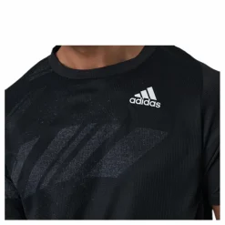 adidas Tennis Freelift Tee Heat Rdy Black* Racketsporter