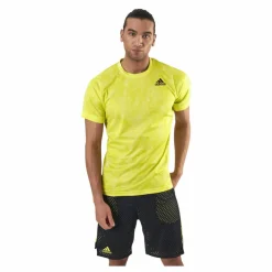 adidas Tennis Freelift T-Shirt Primeblue Heat Yellow* Racketsporter|T-Shirts
