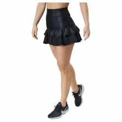BOW19 Frida Frill Skirt Black* Racketsporter