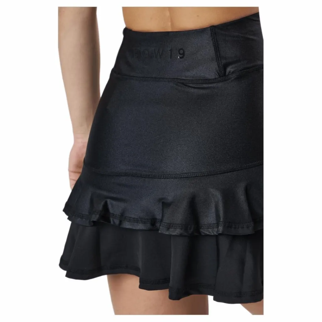 BOW19 Frida Frill Skirt Black* Racketsporter
