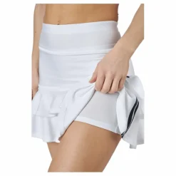 BOW19 Frida Frill Skirt White* Racketsporter|Kjolar Och Klänningar