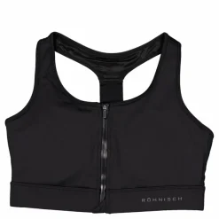 Röhnisch Front Zip Sportsbra Black* Träning|Sport-Bh:Ar