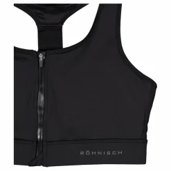 Röhnisch Front Zip Sportsbra Black* Träning|Sport-Bh:Ar