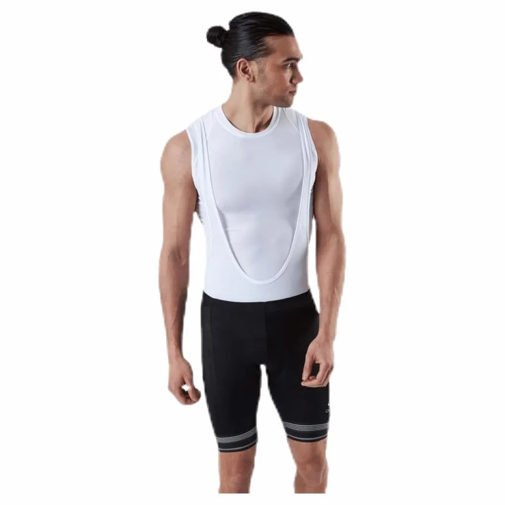 Odlo Fujin Tights Short Suspenders Bib White/Black* Cykling|Tights