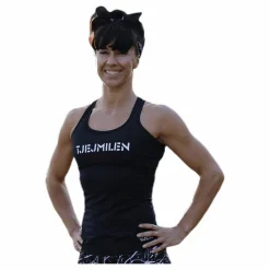 Tjejmilen Functional Tank Top Black* Löpning|Linnen
