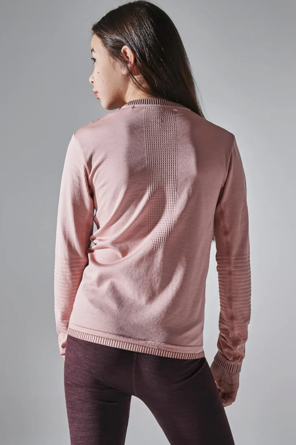 Craft Fuseknit Comfort Rn Ls Hint/peak*Barn Alpint|Underställ
