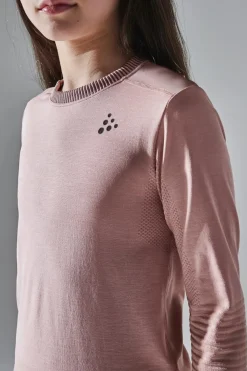 Craft Fuseknit Comfort Rn Ls Hint/peak*Barn Alpint|Underställ