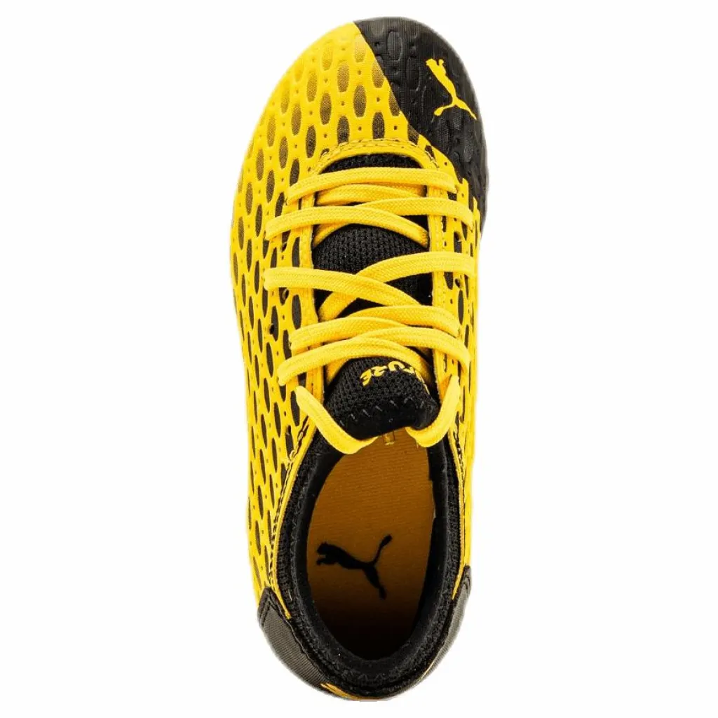 Puma Future 5.4 FG/AG Junior Black/Yellow*Barn Fotboll|Fotbollsskor
